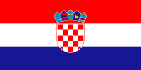 bandiera internazionale Croato